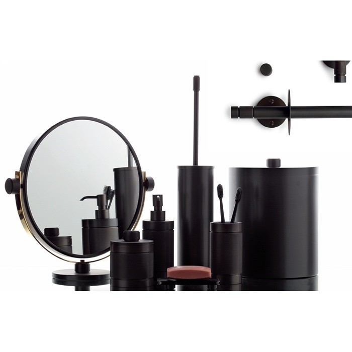 Bertocci полотенцедержатель 30 см officina 01, черный арт. 127 7511 0800