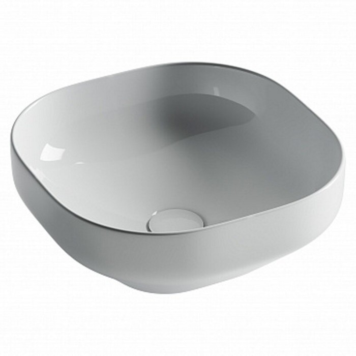 Ceramicanova раковина накладная element, cn5032 цвет: белый