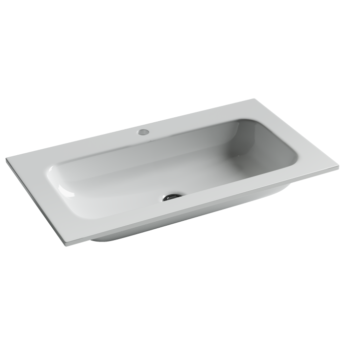 Ceramicanova раковина накладная element, cn7012 цвет: белый