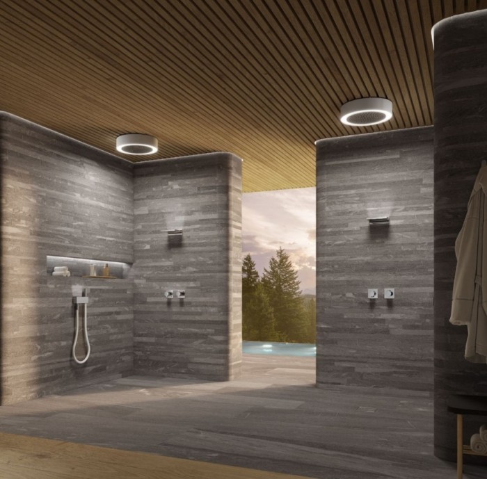 Keuco смеситель однорычажный для душа с квадратной розеткой, ixmo, черный матовый арт. 59551 370202