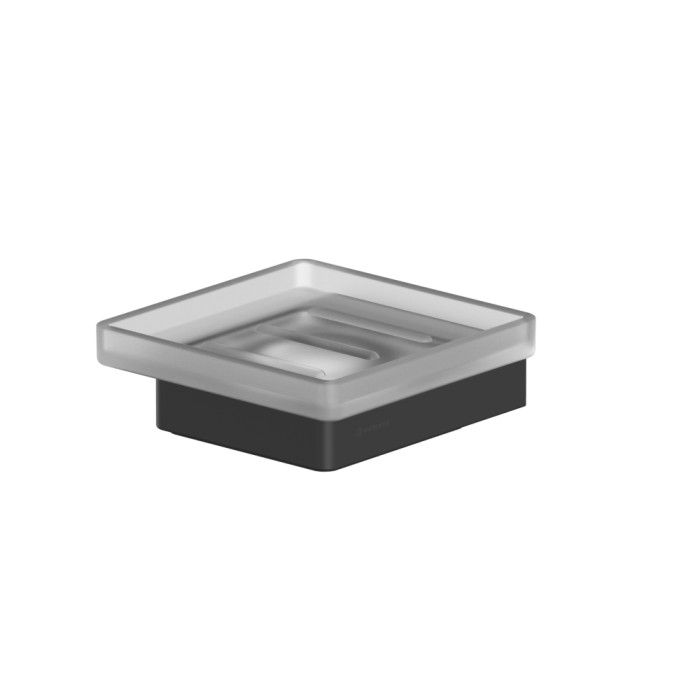 Мыльница подвесная, Whitecross Cubo black, черный мат арт. CU2420BL