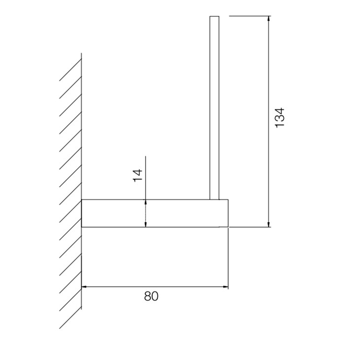 Fima Carlo Frattini держатель для туалетной бумаги, подвесной, accessori, золото арт. f6025/1or