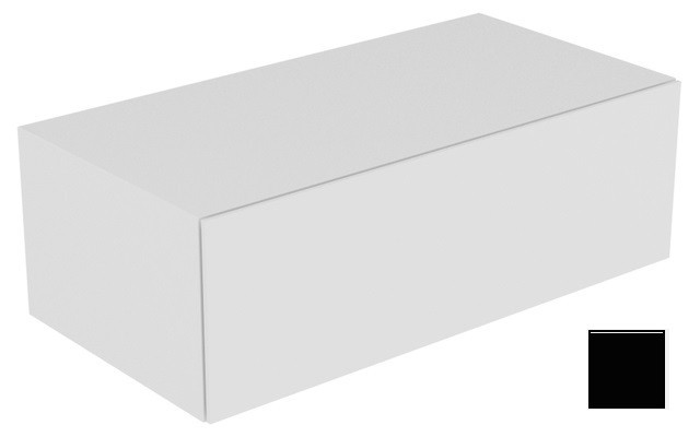 Keuco тумба боковая подвесная с одним выдвижным фронтом, edition 11, черный арт. 31324 330000