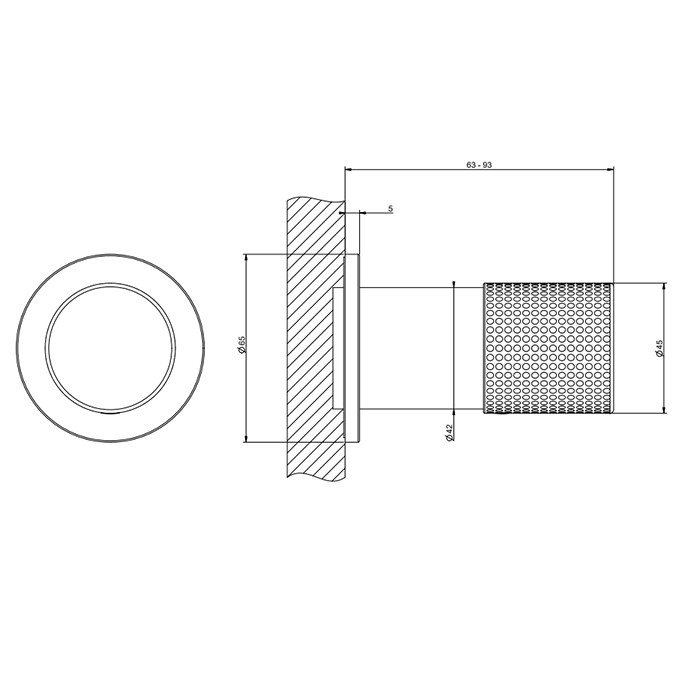 Gessi Смеситель для душа, встраиваемый, Habito Cesello, 70499#031 цвет: хром