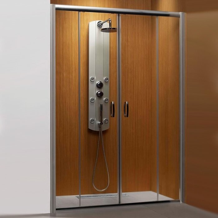 Radaway душевая дверь dwd 150 профиль хром стекло прозрачное, Premium Plus - 33393-01-01N