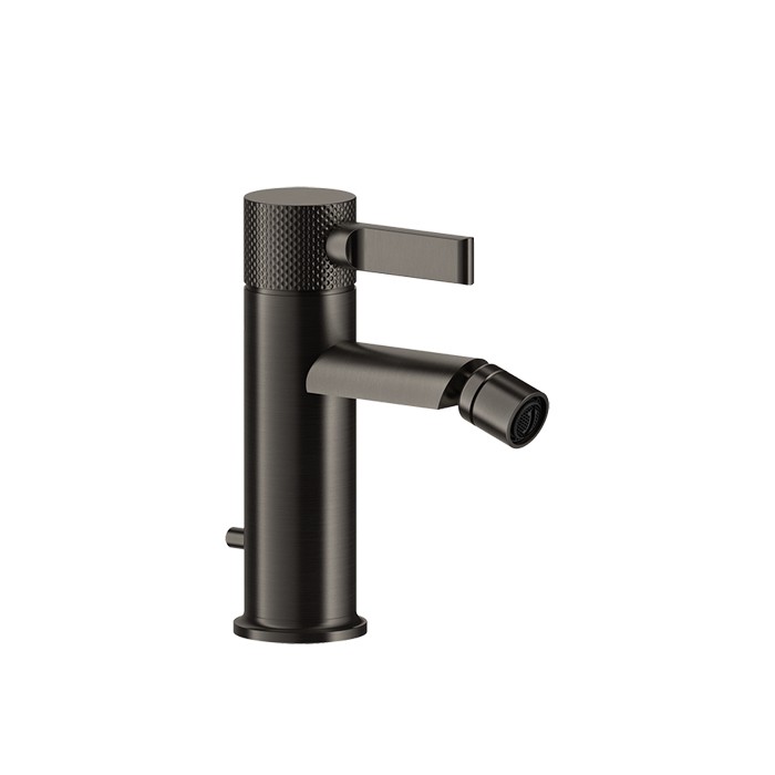 Gessi Смеситель однорычажный для биде с донным клапаном, Inciso, 58007#299 цвет: black xl