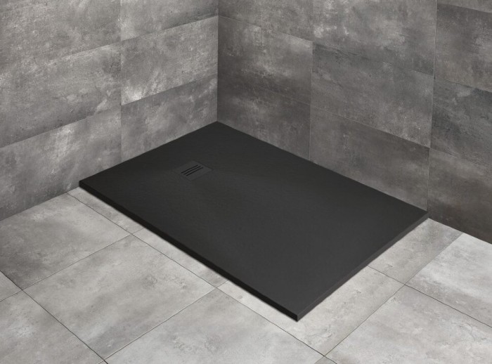 Radaway душевой поддон 140x100 см black, цвет: черный, Kyntos F - HKF140100-54