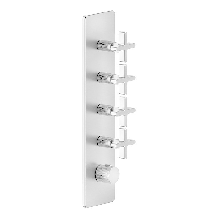 Gessi Смеситель для душа, встраиваемый, термостатический, Inciso, 58228#031 цвет: хром