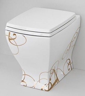 ArtCeram унитаз напольный, jzv002 01 06 jazz цвет: белый