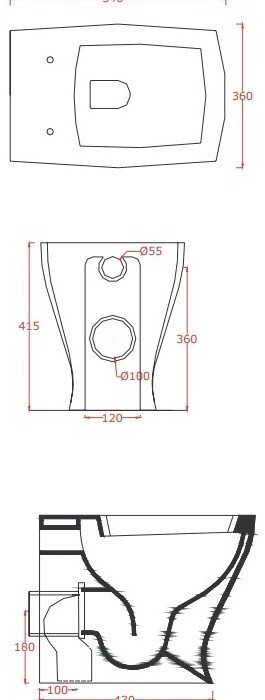 ArtCeram унитаз напольный, jzv002 01 06 jazz цвет: белый