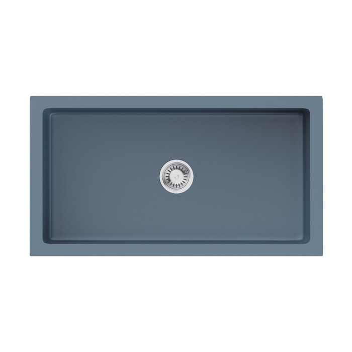 Omoikiri кухонная мойка Mikura 83, smoky blue арт. 4997083
