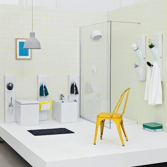 ArtCeram кольцо для панели аксессуаров, aca029 sotto sopra + up цвет: хром глянцевый