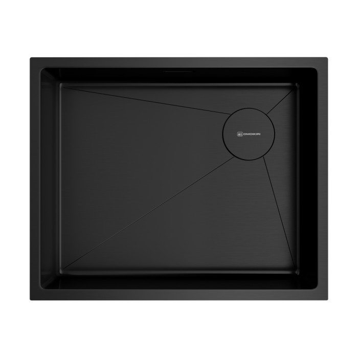 Omoikiri кухонная мойка Taki 54-U/IF Side SF, графит арт. 4997036