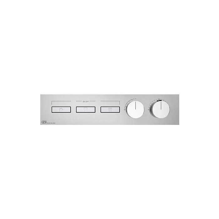 Gessi Термостат для душа, с включением до 3 источников одновременно, Hi Fi, 63014#031 цвет: хром