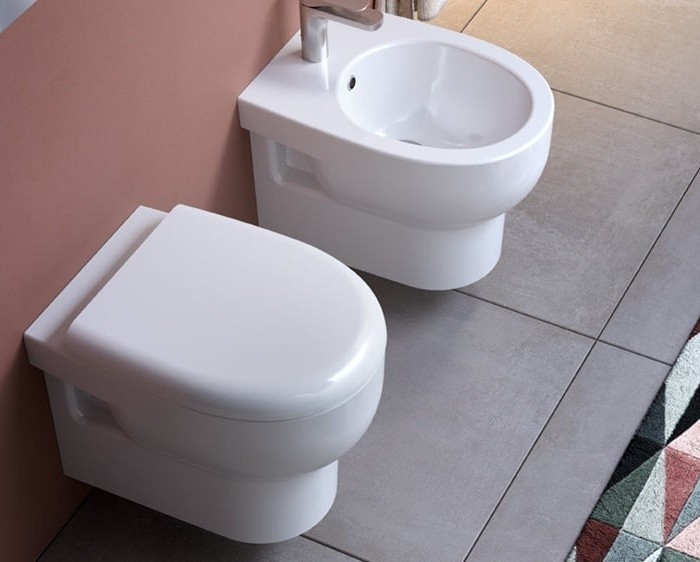 ArtCeram биде (подвесное), smb001 01 00 smarty цвет: белый глянцевый