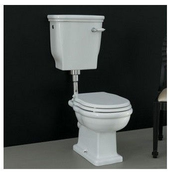 ArtCeram унитаз напольный (с бачком на короткой трубе), hev003 01 00+hec005 01 00+hea013 71 hermitage цвет: белый глянцевый