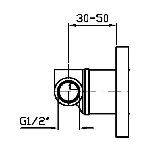 Zucchetti скрытая часть смесителя, арт. r99686