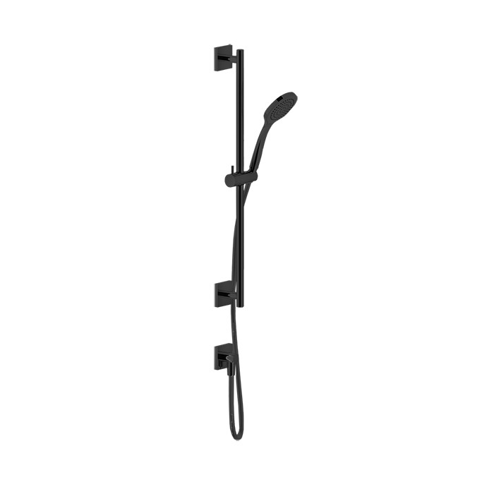 Gessi Душевой гарнитур, с ручным душем, шланг 1,5м и вывод воды, Emporio shower, 47316#299 цвет: black xl