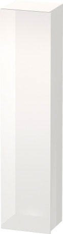 Duravit шкаф-пенал подвесной, durastyle, ds1229r2222 цвет: белый глянцевый