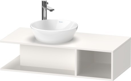 Duravit тумба подвесная 1000 x 480 мм, d-neo, de491902222 цвет: белый глянцевый