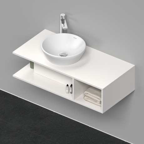Duravit тумба подвесная 1000 x 480 мм, d-neo, de491902222 цвет: белый глянцевый