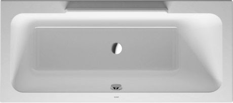 Duravit акриловая ванна 1700 х 750 c наклоном для спины справа, durastyle, 700297000000000 цвет: белый