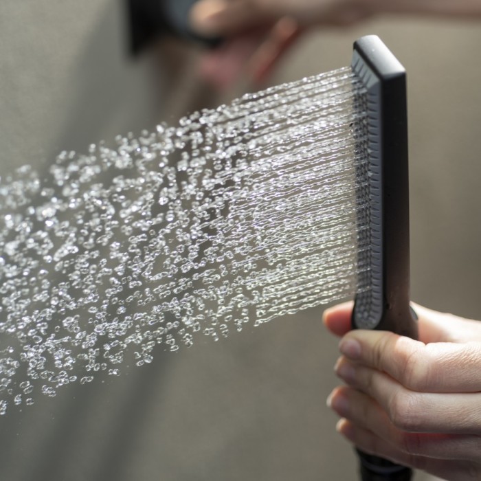 Bossini душевой комплект с душем-палочкой, держателем и шлангом, apice, никель арт. ce3004c.094