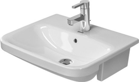 Duravit раковина встраиваемая до половины 55х45см, durastyle, 0375550000 цвет: белый