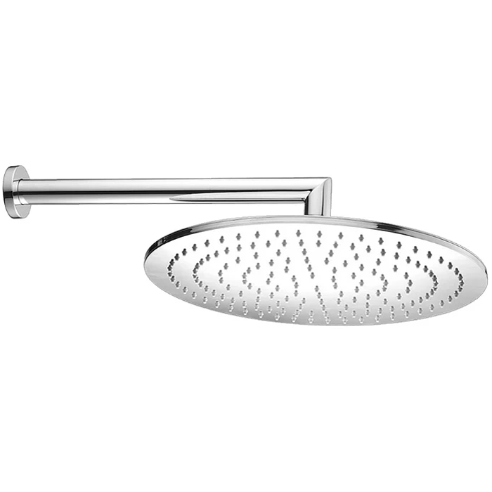 Cisal верхний душ d400 мм с настенным держателем l400 мм ds01361021 shower, цвет: хром