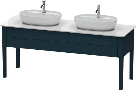 Duravit тумба напольная под столешницу, luv, lu9562b9898 цвет: темно-синий