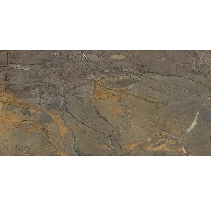 Emil Ceramica керамогранитная плитка 600x1200 tele di marmo fossil brown malevic naturale, арт. e0es