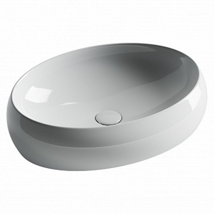Ceramicanova раковина накладная element, cn5033 цвет: белый
