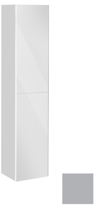 Keuco высокий шкаф-пенал, royal reflex, титан арт. 34030 130002