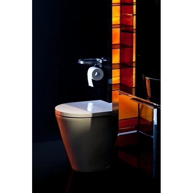 LAUFEN напольный унитаз безободковый, выпуск горизонтальный/вертикальный, KARTELL - 8.2333.7.000.000.1