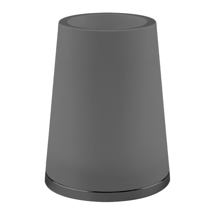 Gessi Стакан для зубных щеток настольный, Cono, 45431#707 цвет: black metal brushed pvd
