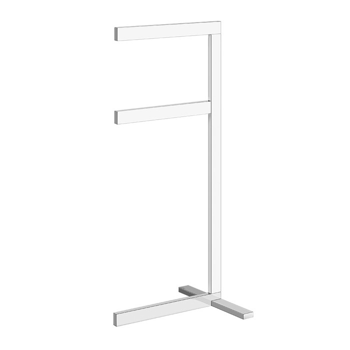 Gessi Полотенцедержатель 80см., двойной напольный, Rettangolo, 20939#031 цвет: хром
