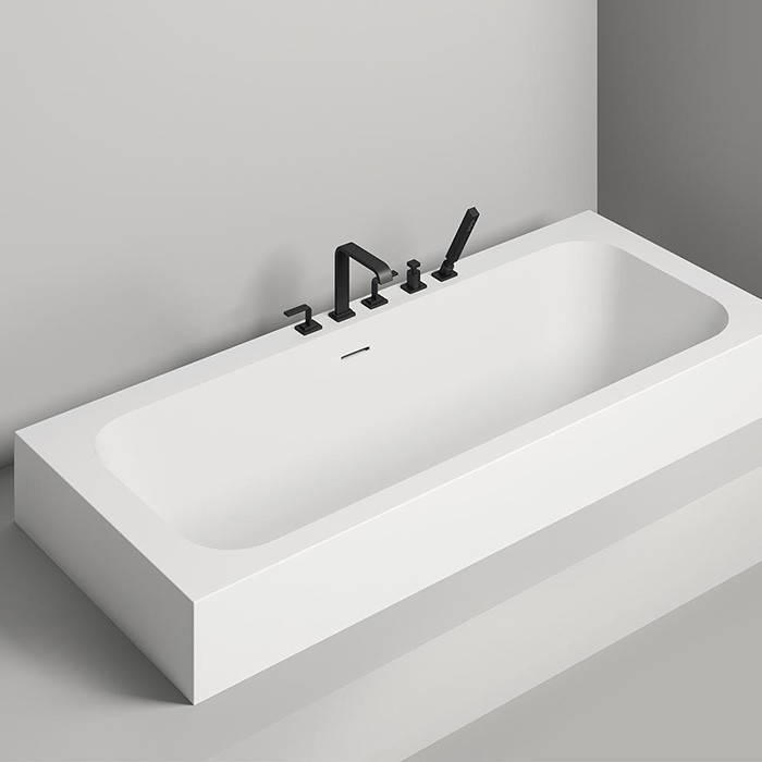 Salini ванна встраиваемая 170x75, orlanda, 103323mrh цвет: матовый белый