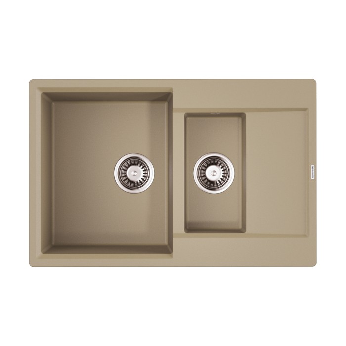Omoikiri кухонная мойка Daisen 78-2T, шампань арт. 4993531