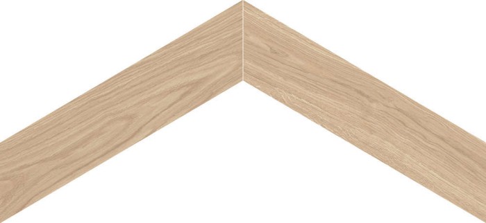 Emil Ceramica керамогранитная плитка CHEVRON 60° ECRU Mimesis арт. EKPC