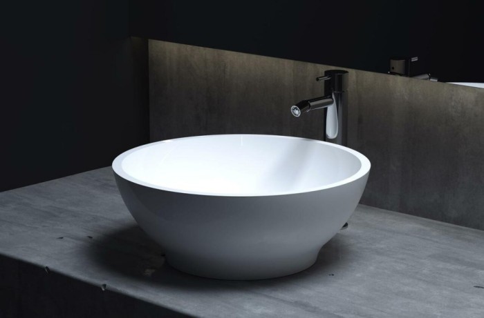 Salini раковина накладная 41,5x41,5, gloria, 1102203mrf цвет: матовый белый