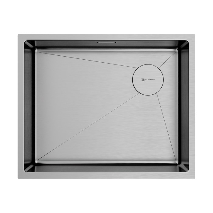 Omoikiri кухонная мойка Taki 54-U/IF Side SF, нержавеющая сталь арт. 4997034