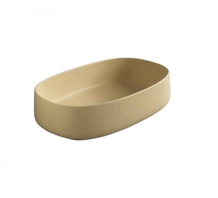 ArtCeram раковина (накладная), col003 12 00 cognac цвет: желтый