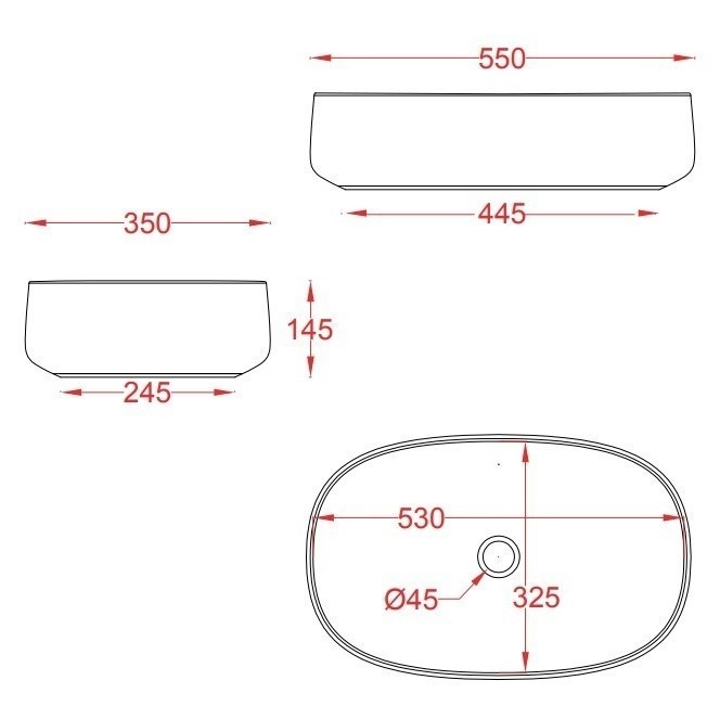 ArtCeram раковина (накладная), col003 12 00 cognac цвет: желтый