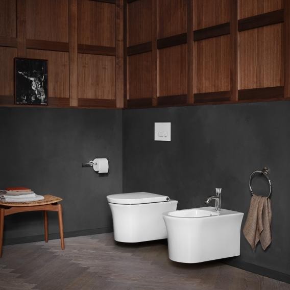 Duravit унитаз подвесной 540 мм х 370 мм, с hygieneflush, с вертикальным смывом, white tulip, 2576092000 цвет: белый