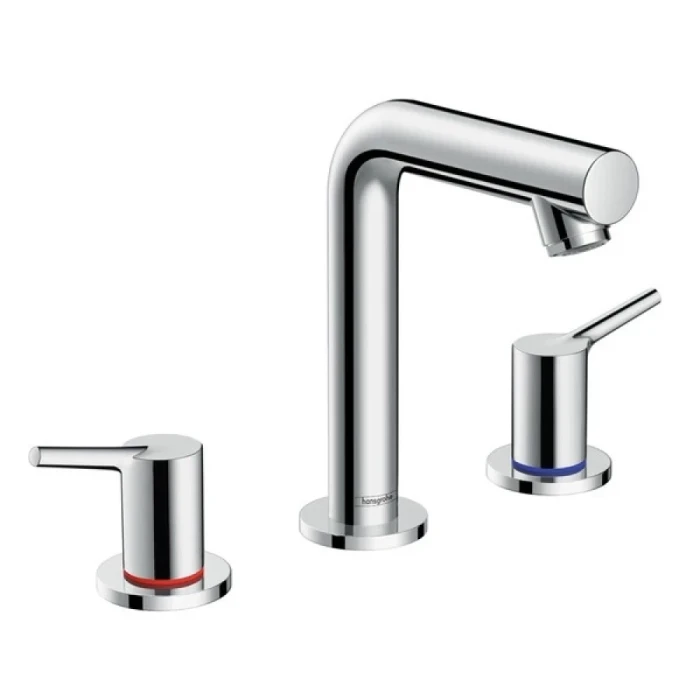 Hansgrohe смеситель для раковины, на 3 отверстия, с донным клапаном, Talis S, хром арт. 72130000