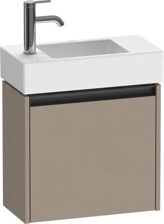 Duravit тумба подвесная под раковину 238 мм х 484 мм х 440 мм, ketho.2, k25072r75750000 цвет: лён