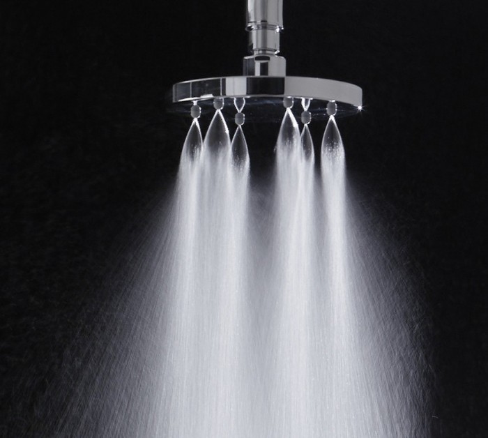 Bossini верхний душ с кронштейном, nebulizair, хром арт. h19620g.030