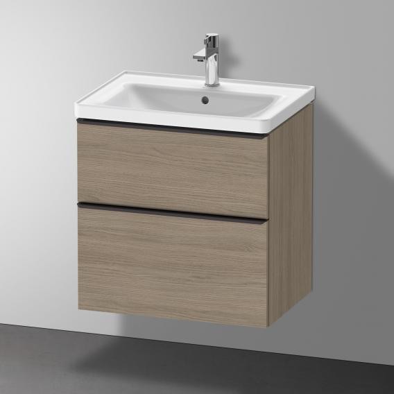 Duravit тумба подвесная под раковину 634 мм х 452 мм, d-neo, de435403535 цвет: дуб терра