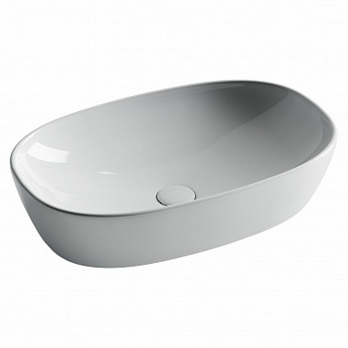 Ceramicanova раковина накладная element, cn5039 цвет: белый