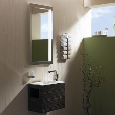 Keuco раковина из минерального литья с отверстием под смеситель альпийский, edition 300, белый альпийский арт. 30560 310000